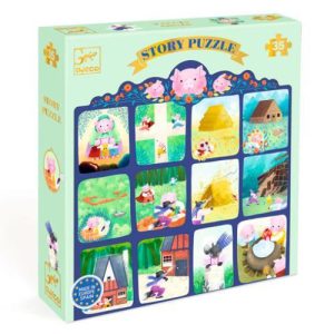 Os Três Porquinhos - Puzzle 35 Peças