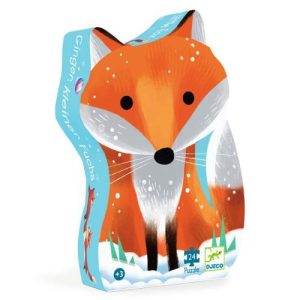Ginger, A Raposa - Puzzle Silhueta 24 Peças