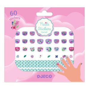 50 Autocolantes para Unhas - Flores