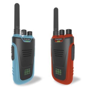 WALKIE TALKIE AZUL E VERMELHO