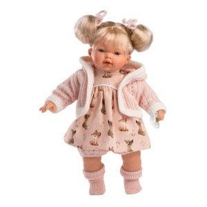 Roberta c/ Casaco Rosa Chorona 33 cm