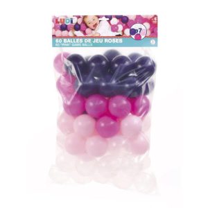 60 Bolas de Jogo - Rosas Mistas