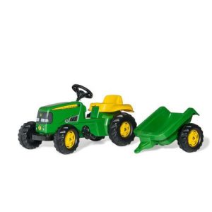 Tractor John Deere rollyKid com atrelado