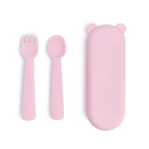 Talheres Infantis Feedie Rosa