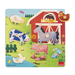 Mothers and Babies Farm Puzzle