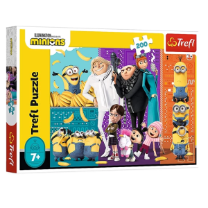 Puzzle 200 pcs - Minions are up! / Universal Despicable