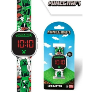 Relógio LED MINECRAFT