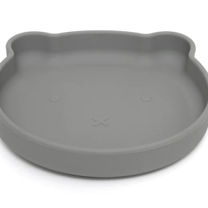Prato com ventosa Bear Pewter Green
