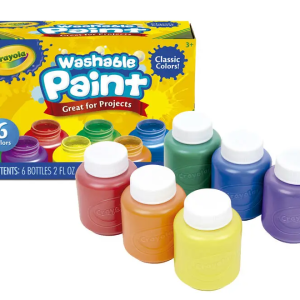 Pack 6 Temperas Lavables Crayola