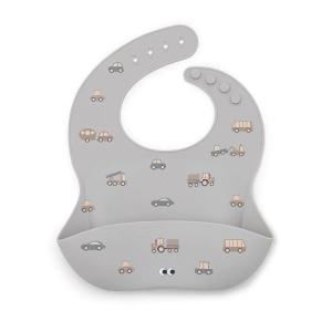 Babete de silicone Little Wheels