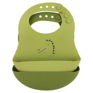 Babete de Silicone 2-pack - Mr. Dino