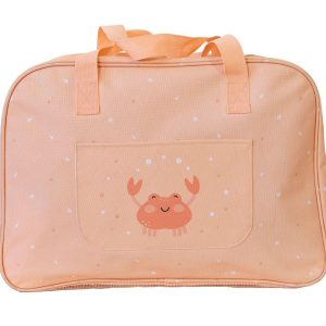 Bolsa de Praia com malha Crab Coral