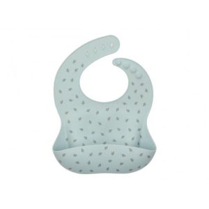 Babete de silicone Leaves Sage