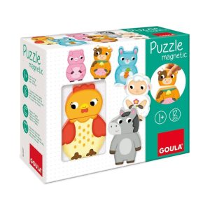 PUZZLE MAGNÉTICO INTERCAMBIABLE GRANJA
