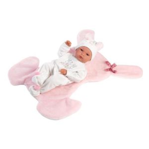 Bimba 35 cm c/ Almofada em Formato de Coelho