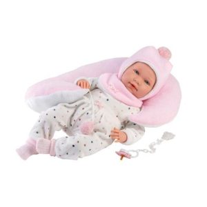Mimi Chorona 42 cm c/ Almofada Lua Rosa