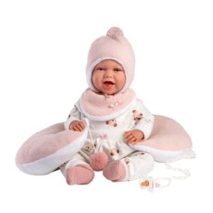 Mimi Sorrisos 42 cm c/ Almofada Lua Rosa