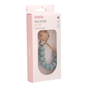 Porta chupeta de silicone Pure Sage Light
