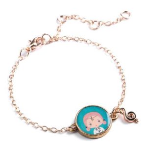Sidonie - Pulseira com Medalhão Tinyly