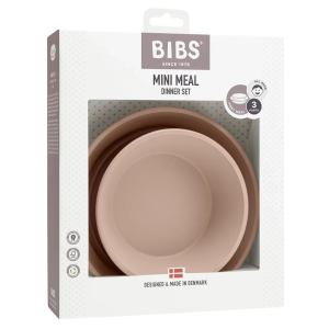 2 pratos BIBS Blush