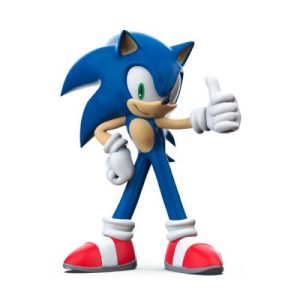 Sonic c/ Polegar para Cima
