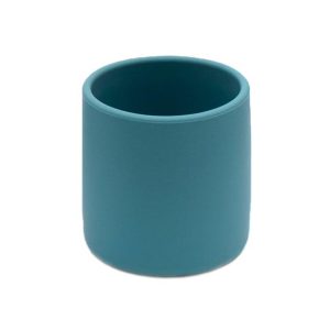 Copo Silicone Azul Escuro