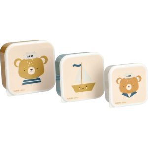 3 LANCHEIRAS SIMON BEAR