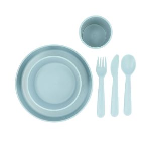 SET JANTAR INFANTIL LIGHT BLUE
