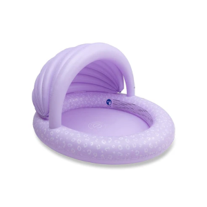 Piscina de Criança c/ Cobertura 100cm - Leopardo Lilás