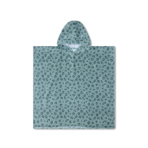 Poncho 65x65 cm - Leopardo Verde