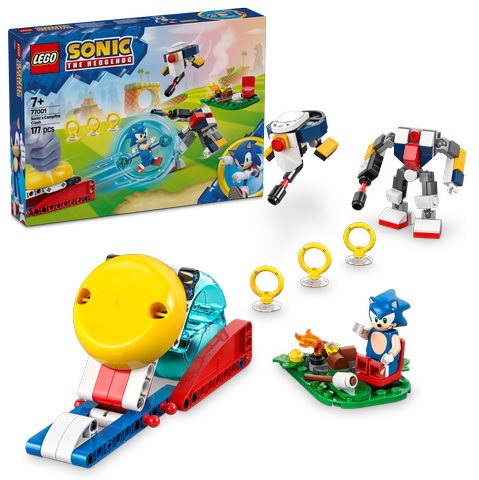 LEGO SONIC CONFRONTO NO ACAMPAMENTO DO SONIC
