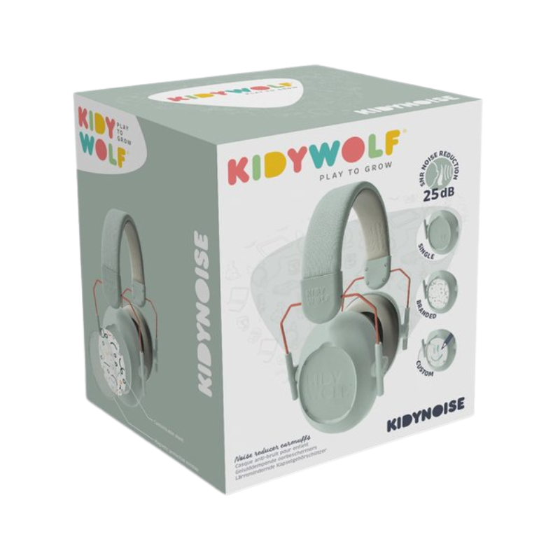 kidywolf-kidynoise-auscultadores-verdes-com-cancelamento-de-ruido-3-anos